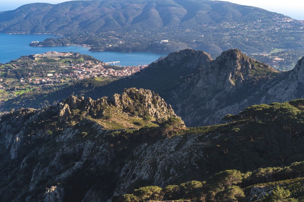 La Grande Traversata Elbana Isola d'Elba vista su Porto Azzurro